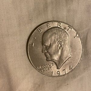 Eisenhowser dollar coin vintage collectible money